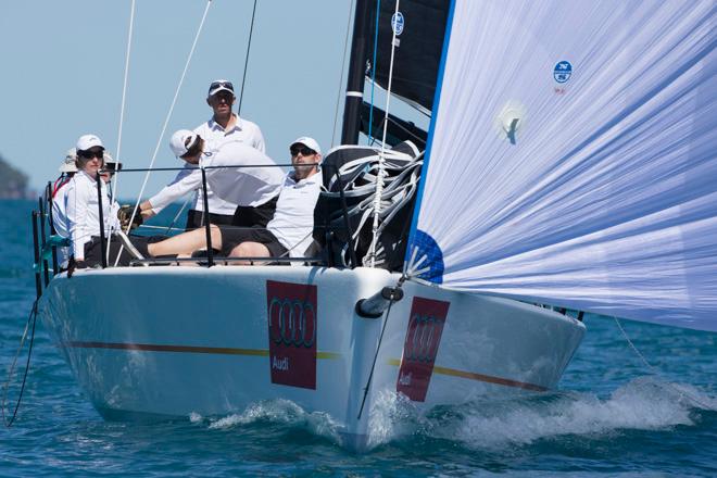 Assassin gets some pace on - MC38 Australian Championship - Audi Hamilton Island Race Week 2014 © Andrea Francolini http://www.afrancolini.com/